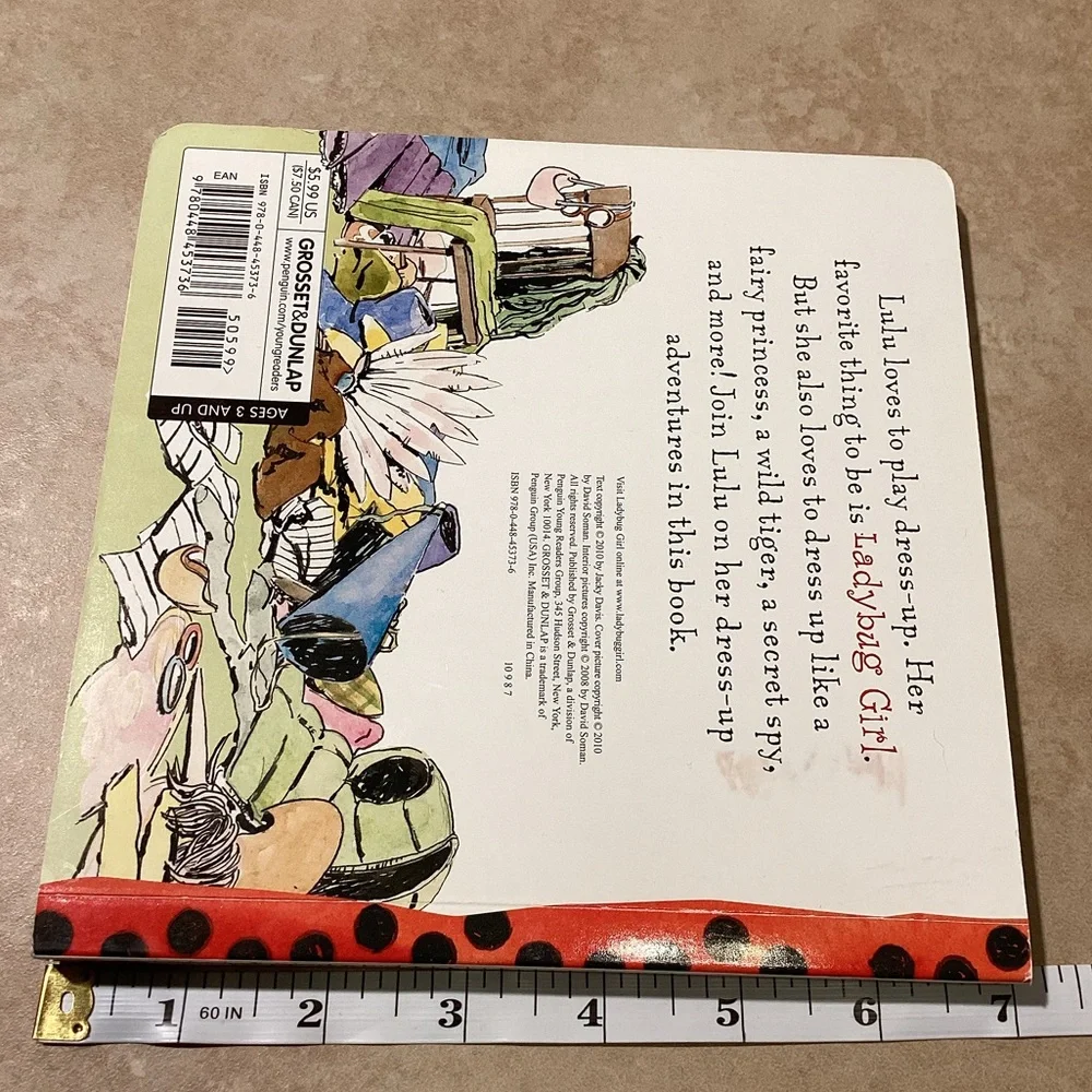 Ladybug Girl Dresses Up by David Soman and Jacky Davis
